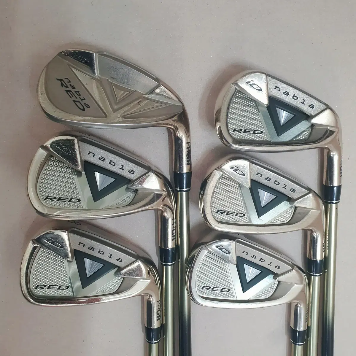 PRGR ID NABLA RED 5~PW M-37 R 아이언세트 | 브랜드 중고거래 플랫폼